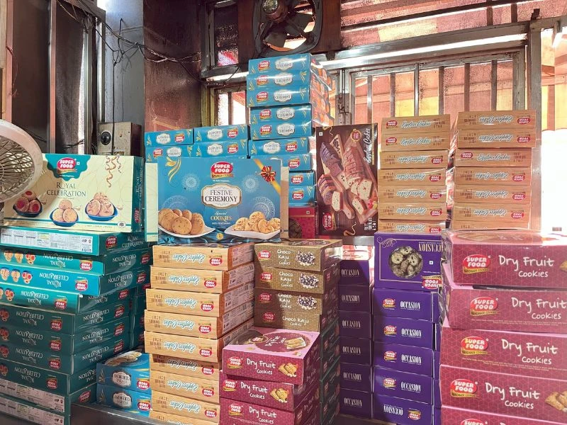 Inside of Mitthan Sweets